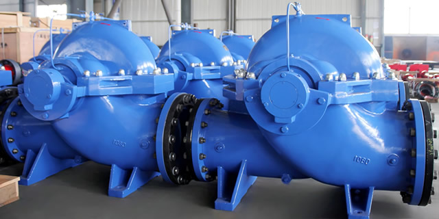 高效节能单级双吸中开式离心泵厂家博源机电